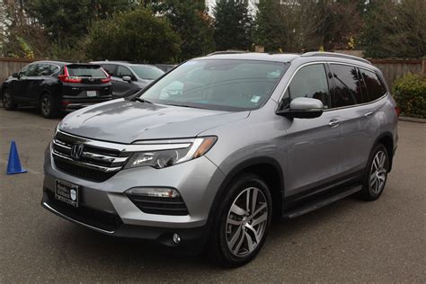 Certified Pre Owned Honda Pilot Touring Awd Sport Utility In