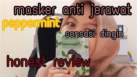 Review Masker Organik Anti Jerawat Bye Bye Jerawat Youtube