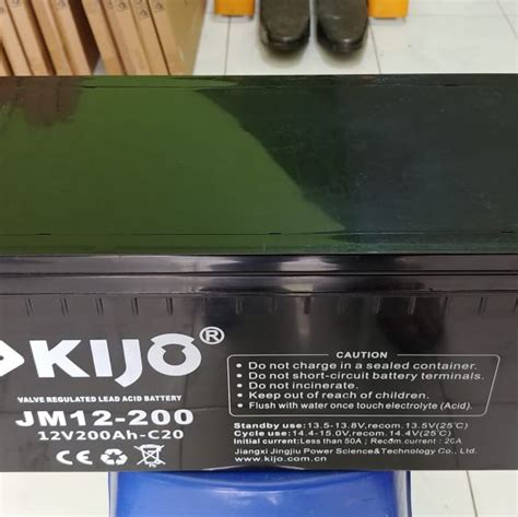 Jual Battery Baterai Vrla MF Kijo 12v 12 V 200ah 200 Ah Aki Kering