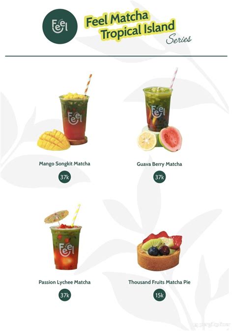 Selalu Diperbarui Menu Feel Matcha Wiyung Surabaya