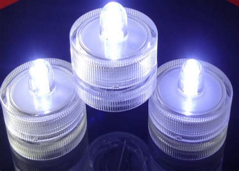 Waterproof battery powered LED tea lights – FindaBuy