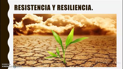 Resistencia Y Resiliencia Youtube