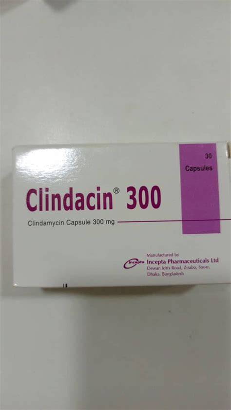 Buy Here CLINDACIN CLINDAMYCIN 300MG X 30 CAPS Allschoolabs Online