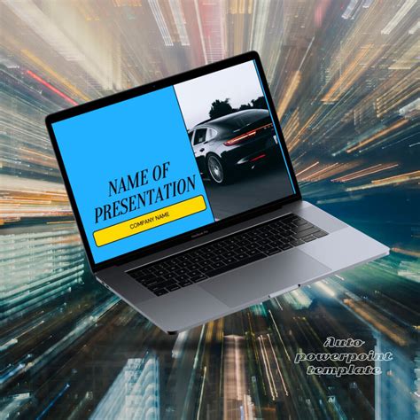 Free Auto Powerpoint Template Masterbundles