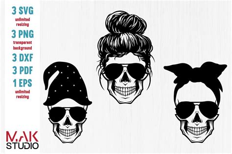 Momlife Skull Svg Skull With Glasses Svg Mom Life Skeleton Svg Mom Life Svg Momlife Skull