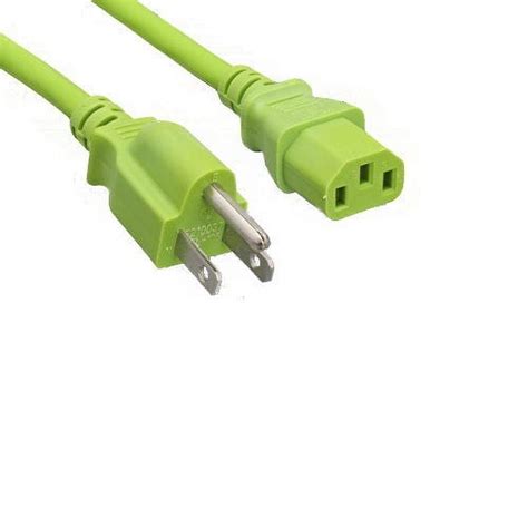 Kentek Feet Green Ac Power Cable Cord For Sony Tv Kdl S Kdl