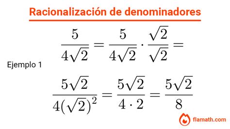 Racionalización de Denominadores Ejercicios Resueltos