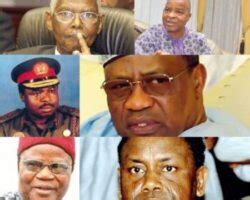 Ministers In Nigeria During Ibrahim Babangida Military Regime (1985-1993)