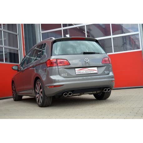 Mm Duplex Exhaust System Vw Golf Vii Sportsvan Ece Approval