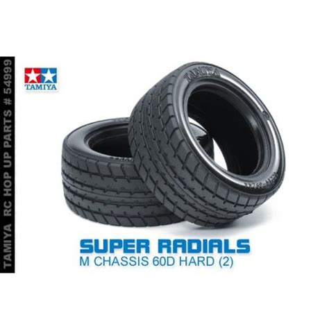 Tamiya M Chassis Super Radials 60d Hard 2pcs Rcnz