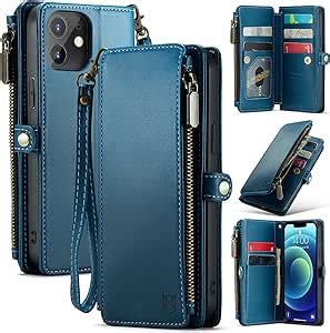 Amazon Strapurs Compatible With IPhone 12 Wallet Case With Card