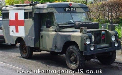 VN 851K An Army Landrover Ambulance UK Emergency Vehicles