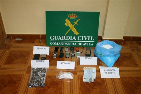 ArÉvalo InformaciÓn La Guardia Civil Desarticula A Un Grupo Dedicado Al Tráfico De Drogas En La