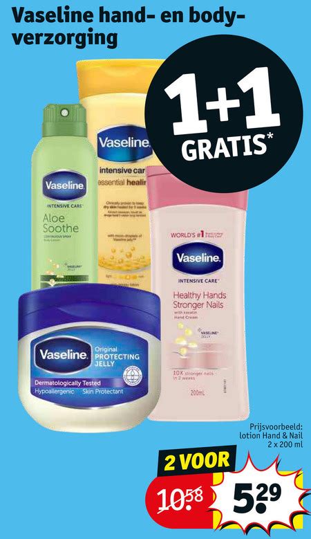 Vaseline Huidverzorging Bodylotion Folder Aanbieding Bij Kruidvat