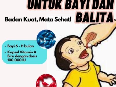 Pentingnya Pemberian Vitamin A Pada Bayi Dan Balita