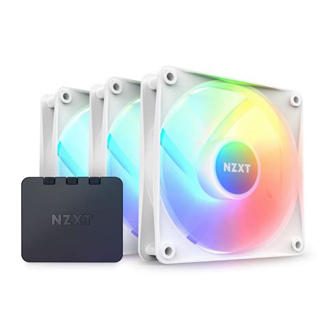 Nzxt F Rgb Core X Mm Kontrolc L Beyaz Kasa Fani Itopya