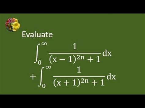 Summation Of Two Integrals Resulting In A Beautiful Identity Youtube