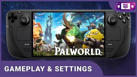 Palworld Steam Deck Gameplay Early Access Settings Performance Youtube