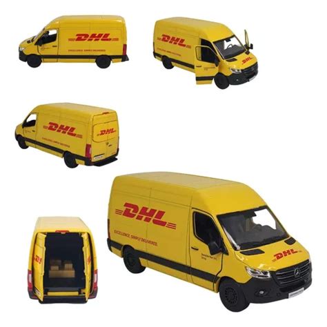 Miniatura Van Mercedes Benz Sprinter Dhl Carrinho Metal MercadoLivre