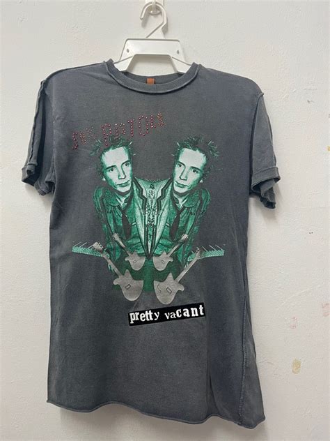 Sex Pistol Pretty Vacant Johnny Rotten Men S Fashion Tops Sets