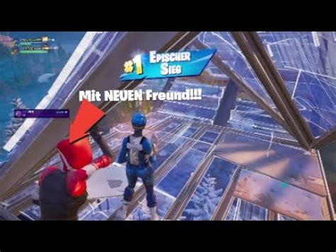 Fortnite Epischen Sieg Mit Neuen Freund Youtube