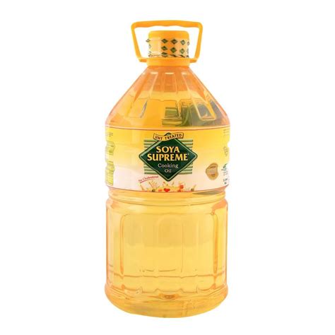 Soya Supreme Cooking Oil Bottle 5 Ltr