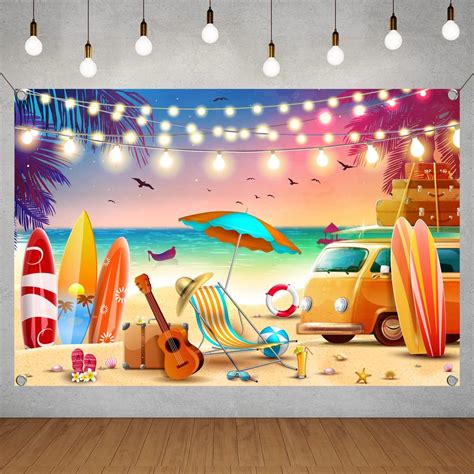 Amazon Funnytree Summer Surfboard Beach Themed Party Photography