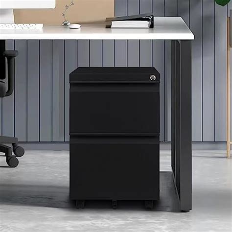 Panana Fully Assembled Home Filing Furniture Under Desk Drawers Steel