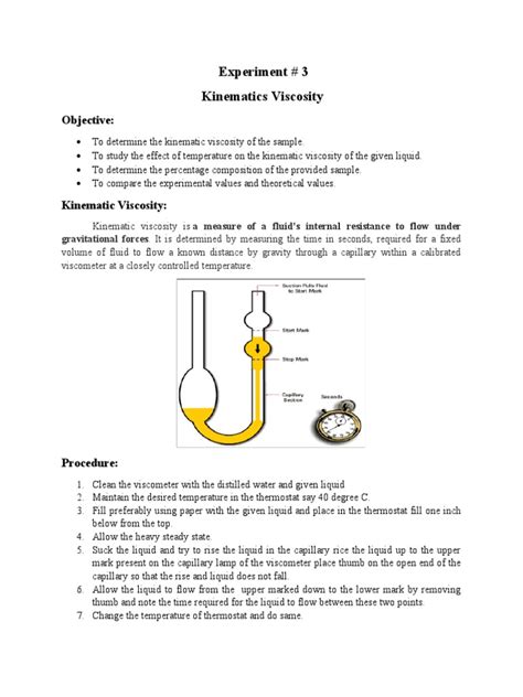 Experiment Viscosity | PDF | Liquids | Viscosity