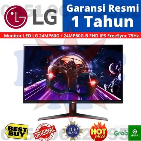 Jual Led Monitor Lg Mp G B Mp G Inch Full Hd Ips Display With