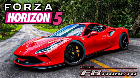 Forza Horizon 5 Ferrari F8 Tributo Swap Monstrueux Youtube