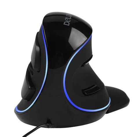 Mouse Vertical Delux Cable Plus Vertical Mouse Rgb Led Mouse E