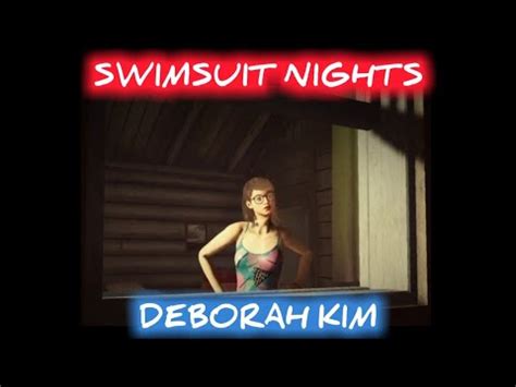 Friday The 13th The Game Swimsuit Nights With Deborah Kim YouTube