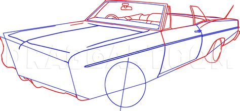 How To Draw A Lowrider, Step by Step, Drawing Guide, by Dawn | dragoart ...