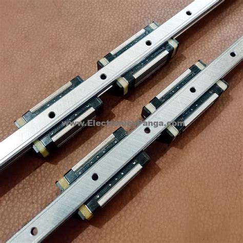 CNC NSK H12 Double Linear Slides With Four Bearings 17inch Length SL 41