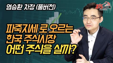 어떤 주식을 살까 파죽지세로 오르는 한국 주식시장 주식투자 염승환 차장 풀버전 Youtube