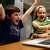 kids excited   laptop image  stock photo public domain photo