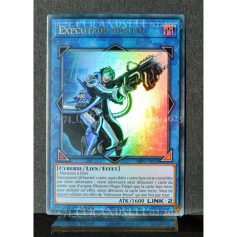 Carte YU GI OH GFP2 FR026 Exécuteur Brutal NEUF FR Cdiscount Jeux