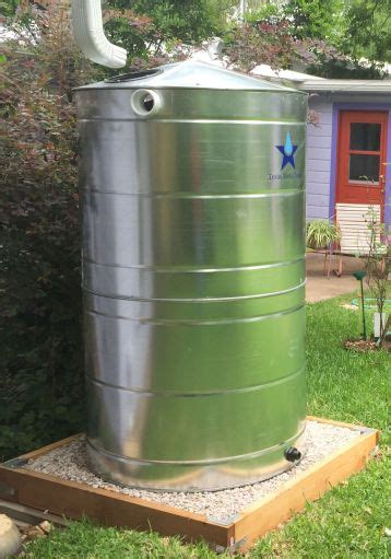 Galvanized Steel Water Storage Cistern Tank 400 Gallon