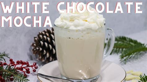 How To Make White Chocolate Mocha Starbucks Copycat Anitas Delights Youtube