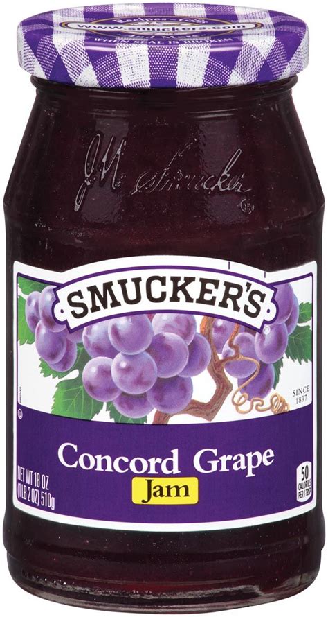 Concord Grape Jam From Smuckers® Grape Jam Smuckers Jam Smuckers