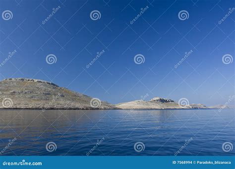 Beautiful Adriatic Sea Islands Stock Photo - Image of tourism, summer ...