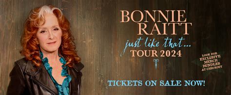 Bonnie Raitt Concert Tour 2024 - Marcy Sabrina