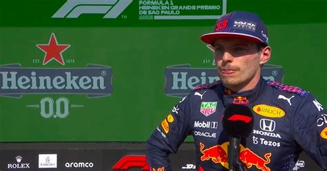 Video Interview Max Verstappen na afloop Grand Prix van Brazilië