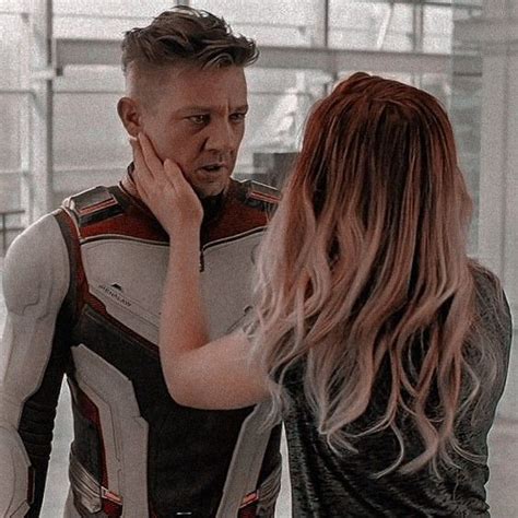 Iconic Duo: Natasha Romanoff & Clint Barton - Uniting Forces in Avengers Endgame