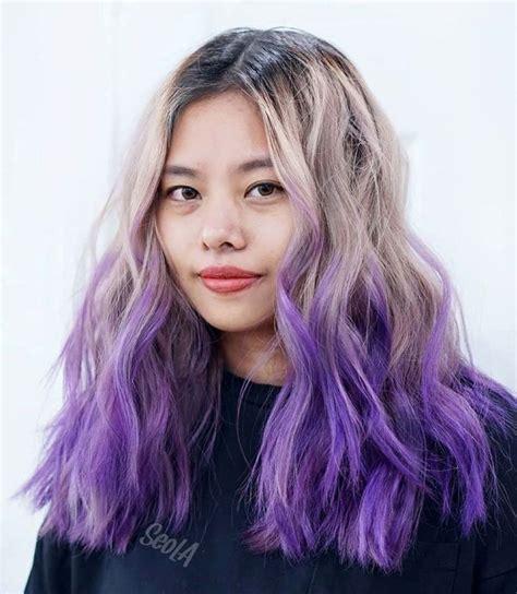 Most Popular Ombre Hair Ideas For Hair Adviser Purple Ombre