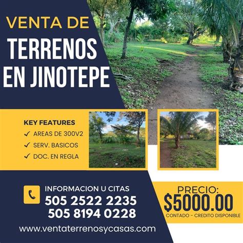 Terrenos En Jinotepe Carazo Venta De Terrenos Campa As De