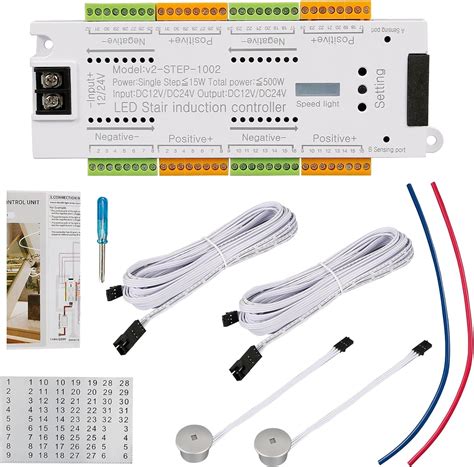 Channel Dimming Light Automatic Stairway Ladder Step System For