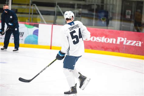 Winnipeg Jets Training Camp Day Group Illegal Curve Hockey