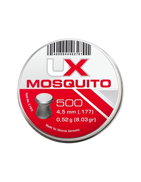 BOITE 500 PLOMBS UX MOSQUITO GEN2 PLATS 4 5 MM 0 50G 4 1926